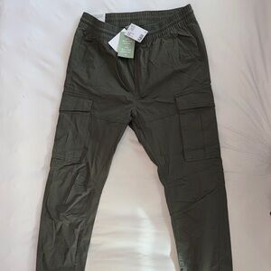 H&M Olive Cargo Pants Unisex
